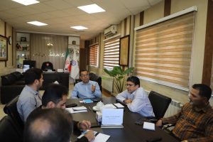 جلسه شورای معاونین اداره نوسازی مدارس با حضور رضا مظهری