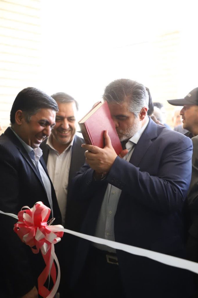 حضور مقامات استانی در افتتاح مدرسه صدف